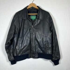 Hill&Archer Leather Bomber